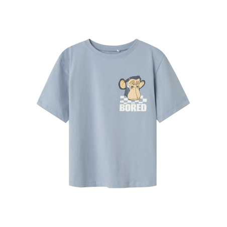 NAME IT KIDS Jase Bod T-shirt - Dusty Blue