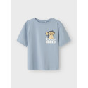 NAME IT KIDS Jase Bod T-shirt - Dusty Blue