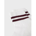 NAME IT MINI Jans Strømper - Bright White / Fig