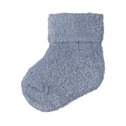 NAME IT BABY Ollo Terry Fluffy Strømper - Dusty Blue