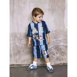 NAME IT MINI Jakari T-shirt - Dusty Blue