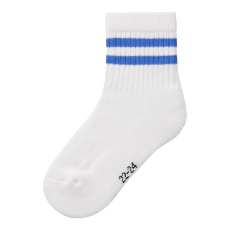 NAME IT MINI Jalma Strømper - Bright White / Amparo Blue