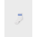 NAME IT MINI Jalma Strømper - Bright White / Amparo Blue