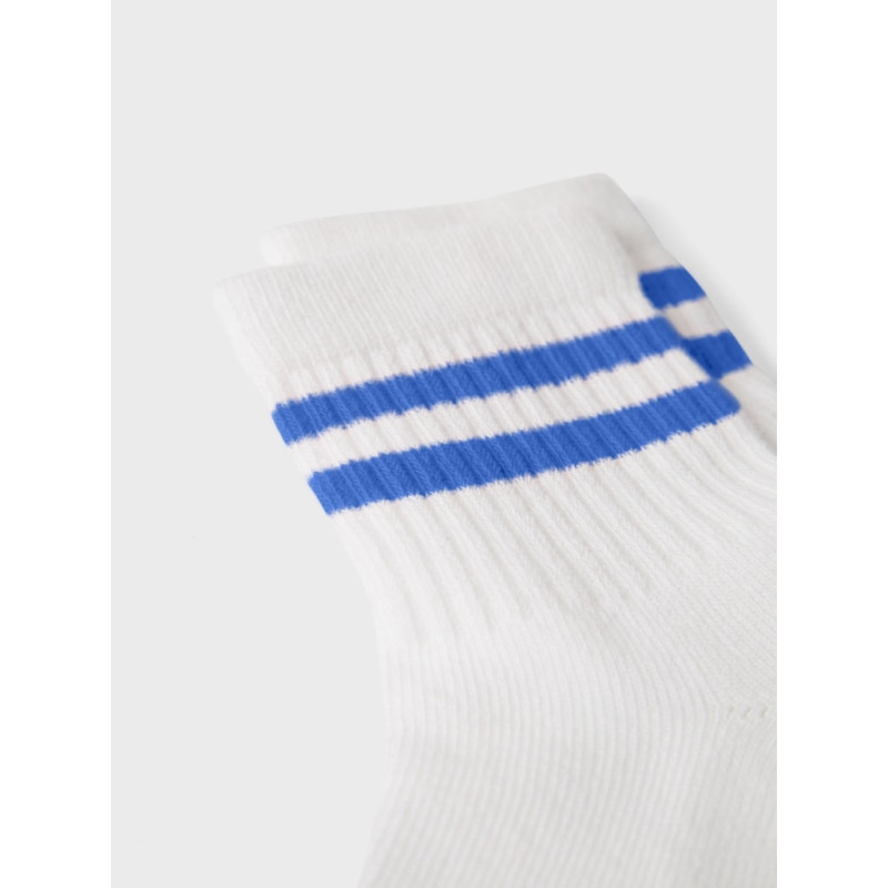 NAME IT MINI Jalma Strømper - Bright White / Amparo Blue