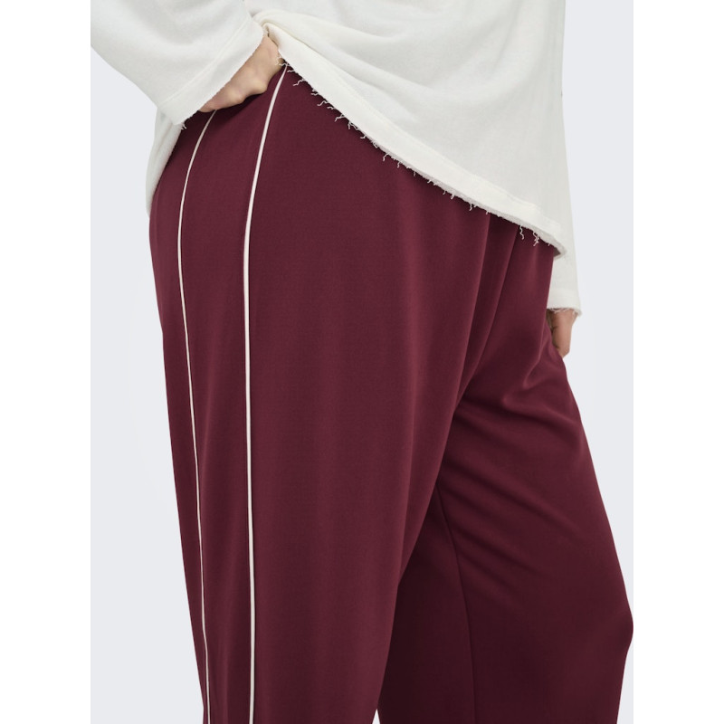 ONLY CARMAKOMA Lett Joggingbukser - Ruby Wine
