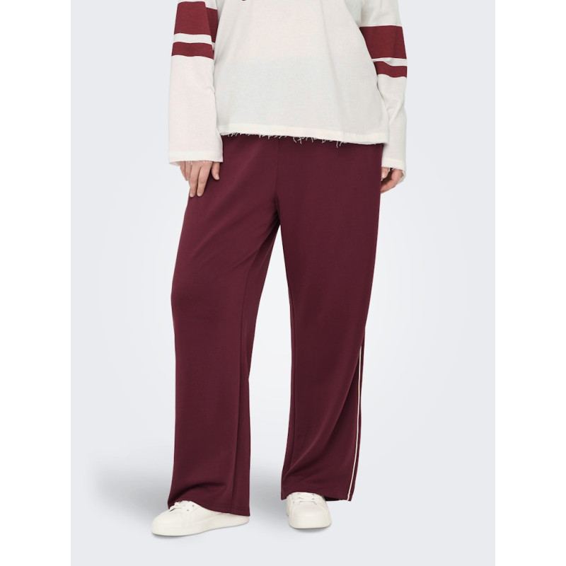 ONLY CARMAKOMA Lett Joggingbukser - Ruby Wine