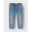 NAME IT Mini Ryan Slim Sweat Jeans - Light Blue Denim