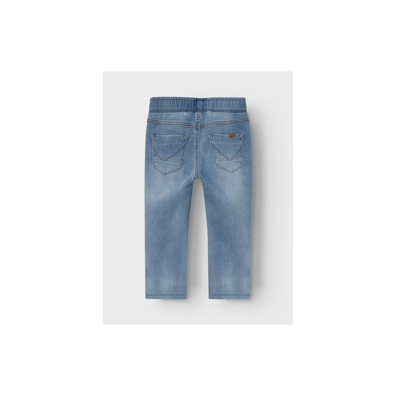 NAME IT Mini Ryan Slim Sweat Jeans - Light Blue Denim