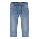 NAME IT Mini Ryan Slim Sweat Jeans - Light Blue Denim