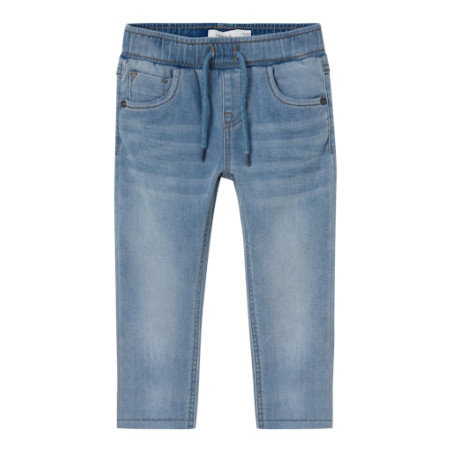 NAME IT Mini Ryan Slim Sweat Jeans - Light Blue Denim