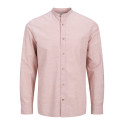 JACK & JONES ESSENTIALS Summer Band Hør Skjorte - Pink Nectar