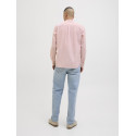 JACK & JONES ESSENTIALS Summer Band Hør Skjorte - Pink Nectar