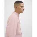 JACK & JONES ESSENTIALS Summer Band Hør Skjorte - Pink Nectar