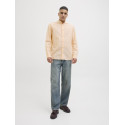 JACK & JONES ESSENTIALS Summer Band Hør Skjorte - Peach Parfait