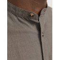 JACK & JONES ESSENTIALS Summer Band Hør Skjorte - Falcon