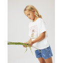 NAME IT Kids Rose Regular Denim Shorts - Medium Blue Denim