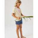 NAME IT Kids Rose Regular Denim Shorts - Medium Blue Denim