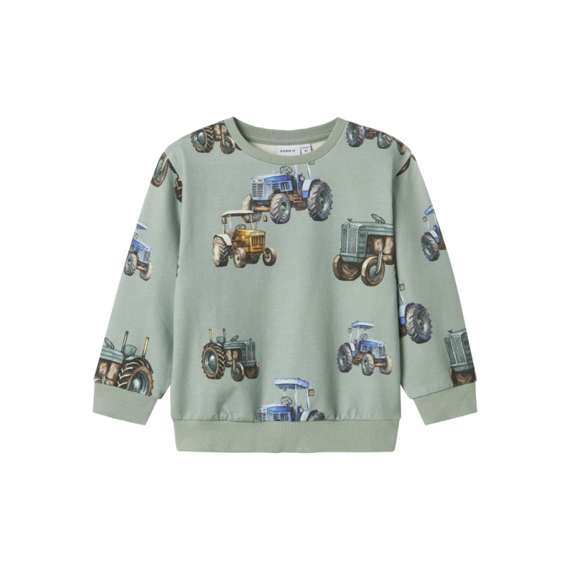 NAME IT MINI Ludvig Sweatshirt - Jadeite