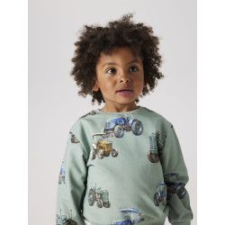 NAME IT MINI Ludvig Sweatshirt - Jadeite