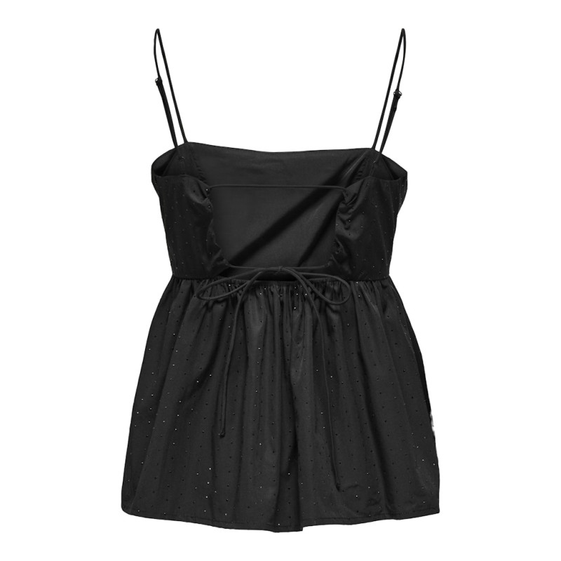 ONLY Alva Strop Top - Sort