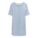 ONLY Gigi S/S Denim Kjole - Light Blue Denim