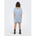 ONLY Gigi S/S Denim Kjole - Light Blue Denim