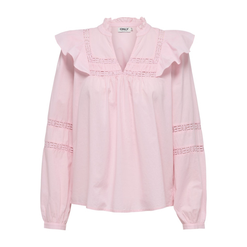 ONLY Selma Bluse - Pink Lady