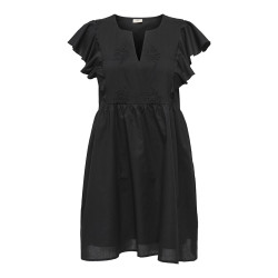 JDY Maddox S/S Flæse Kjole - Sort