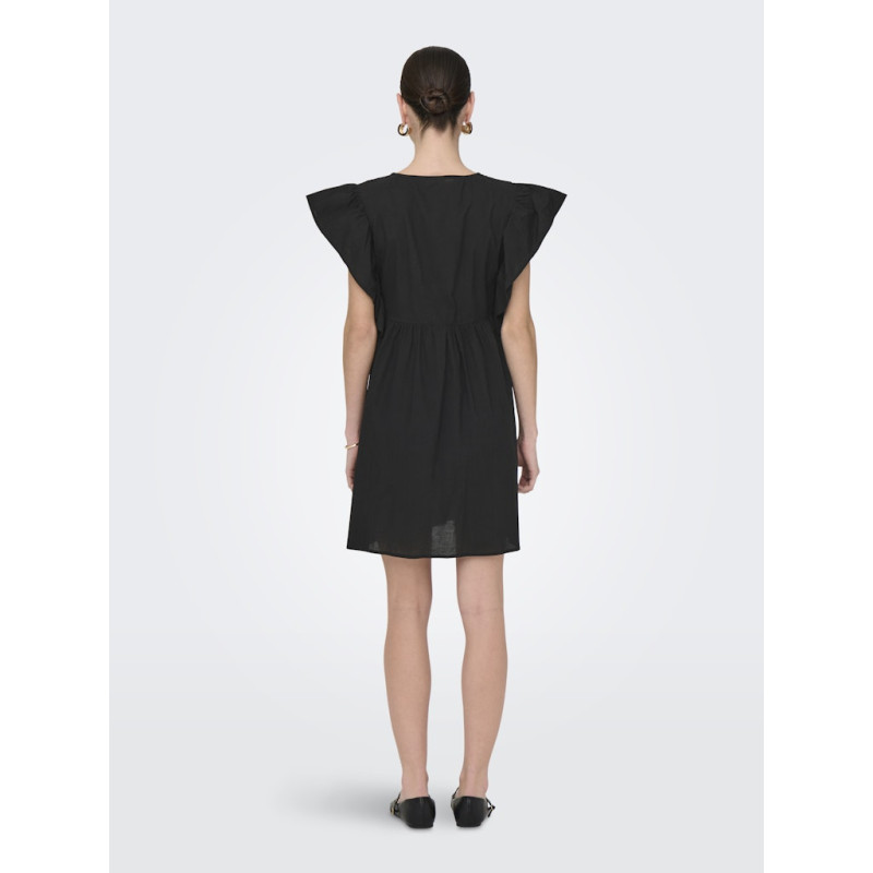 JDY Maddox S/S Flæse Kjole - Sort