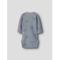 NAME IT BABY Kinok L/S Bodystocking - Dusty Blue