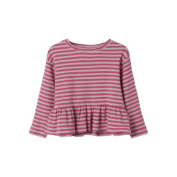 NAME IT MINI Luna Bluse - Burnished Lilac / Rapture Rose