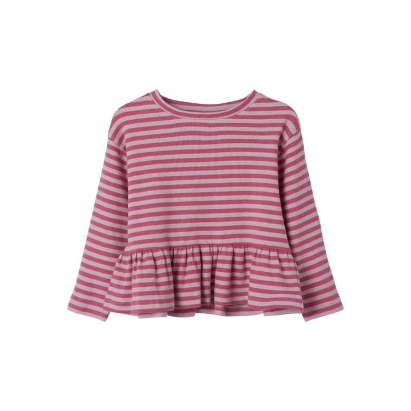 NAME IT MINI Luna Bluse - Burnished Lilac / Rapture Rose