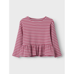 NAME IT MINI Luna Bluse - Burnished Lilac / Rapture Rose