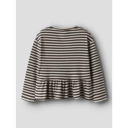 NAME IT MINI Luna Bluse - Peyote / Seal Brown