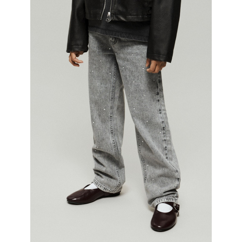 NAME IT KIDS Rose Rhine Jeans 3366 - Light Grey Denim