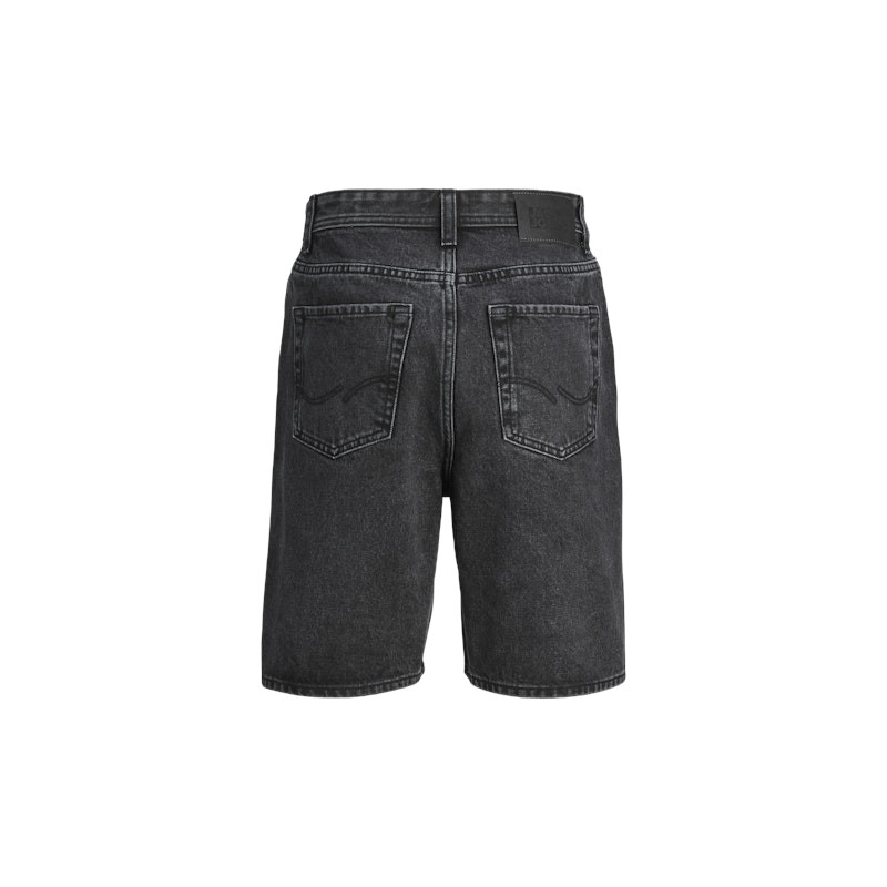 JACK&JONES  Junior Loose Fit Denim Tony Shorts - Black denim
