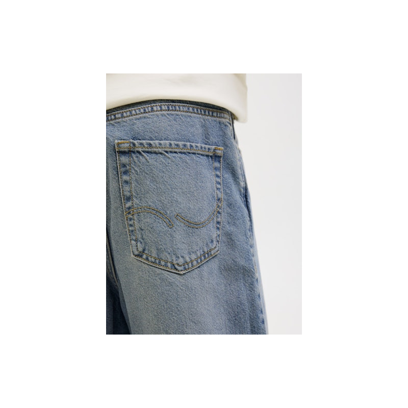 JACK & JONES JUNIOR Ron Orginal Baggy Denim Shorts 203 - Blue Denim