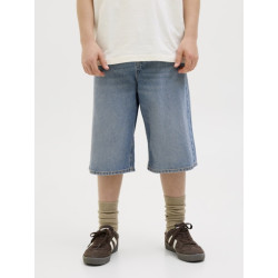 JACK&JONES Junior - Ron Orginal Baggy Denim ½ Shorts 203 - Blue Denim