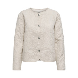 JDY Amia Quiltet Jakke - Sandshell