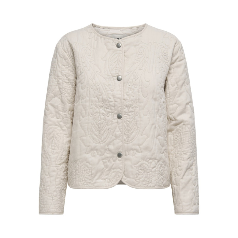 JDY Amia Quiltet Jakke - Sandshell