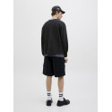 JACK & JONES CORE Horizon Sports Sweatshirt - Sort