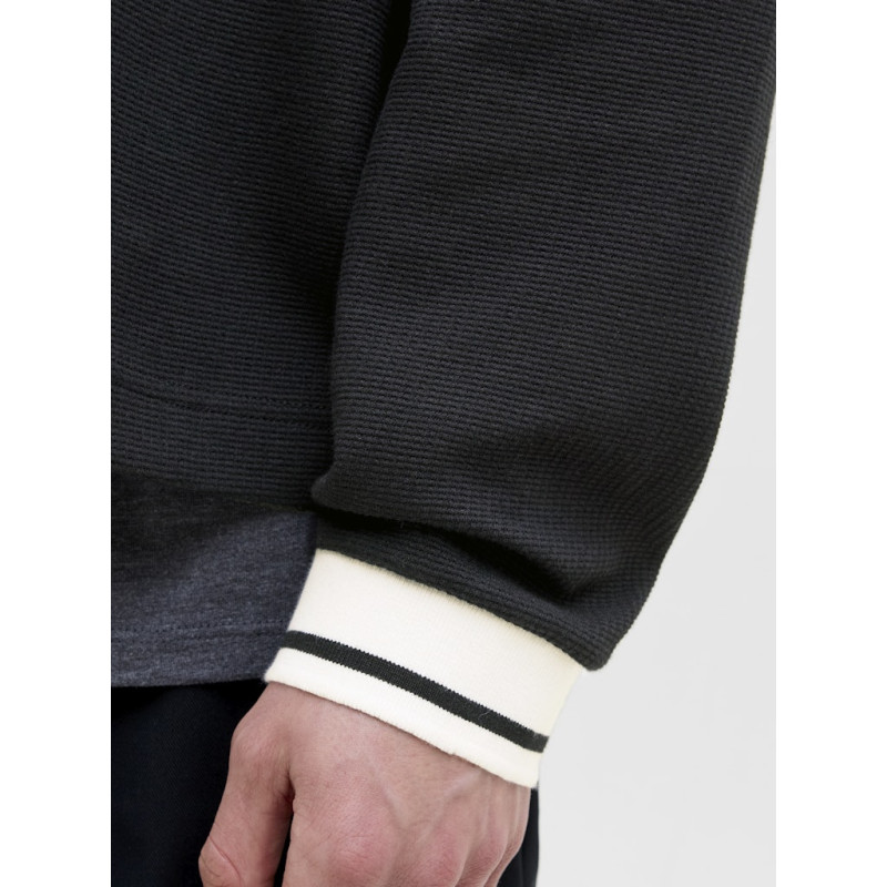 JACK & JONES CORE Horizon Sports Sweatshirt - Sort