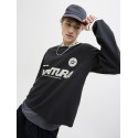 JACK & JONES CORE Horizon Sports Sweatshirt - Sort