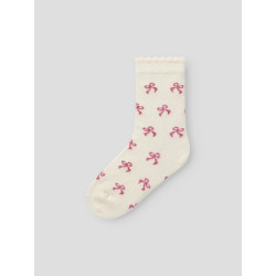 NAME IT MINI Kimi 3-Pak Strømper - Cloud Dancer