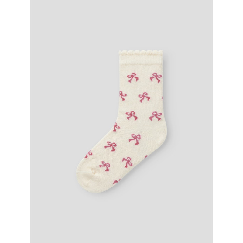 NAME IT MINI Kimi 3-Pak Strømper - Cloud Dancer