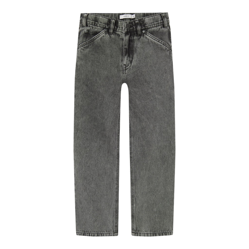 NAME IT KIDS Ryan Straight Jeans 4525 - Medium Grey Denim