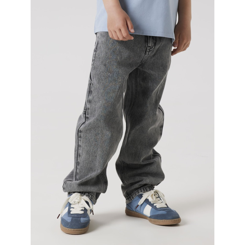 NAME IT KIDS Ryan Straight Jeans 4525 - Medium Grey Denim