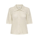 JDY Robin S/L Strik Cardigan - Birch