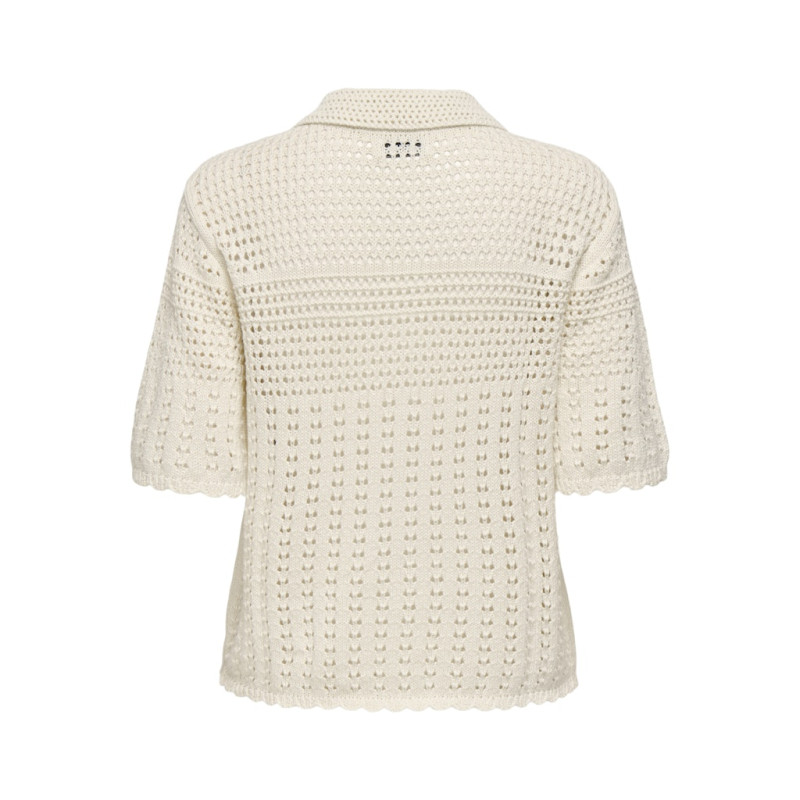 JDY Robin S/L Strik Cardigan - Birch