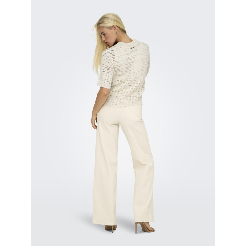 JDY Robin S/L Strik Cardigan - Birch